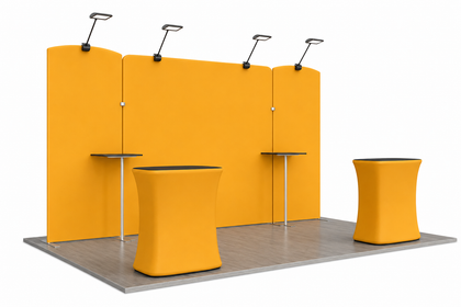 10x15 Arch Display Counter Trade Show Booth Kit