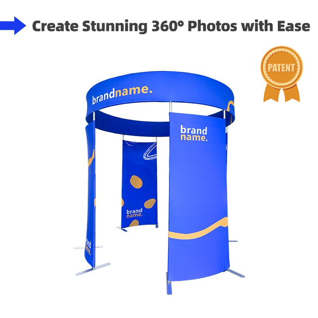 360 View 4 Panel Photo Booth Enclosure