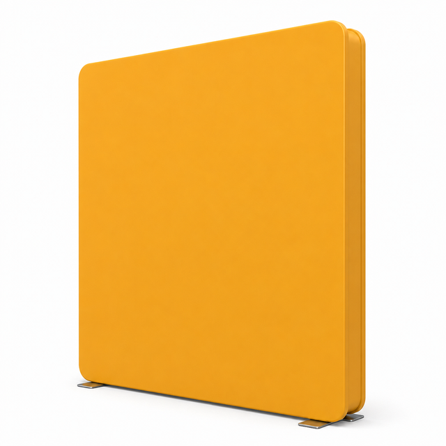 3D Straight Backdrop (Round Corners)