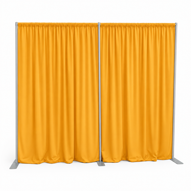 Curtain Backdrop with Stand