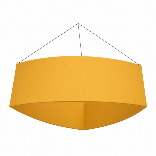 Curved Triangle Hanging Sign