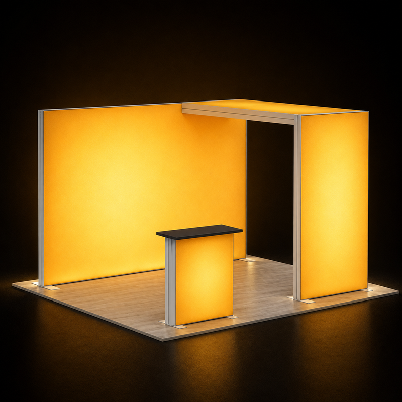 SEG Lightbox Archway Backdrop Trade Show Booth Kit