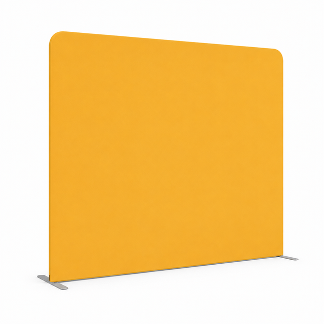 Straight Tension Fabric Display (Round Corners)